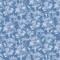 Easter Blue Garden Toile Cotton Fabric | By the Yard | Sewing and Crafting | 44 inches wide